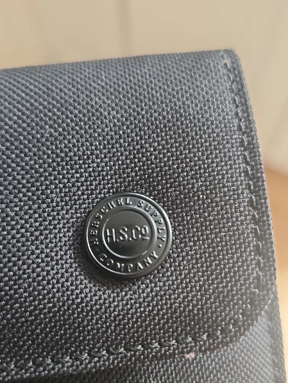Herschel Supply Company Black Tablet Sleeve with Snap Closure